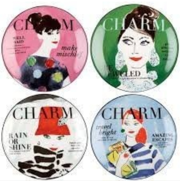 Kate Spade Charm Tidbit Plate - Picture 3 of 7